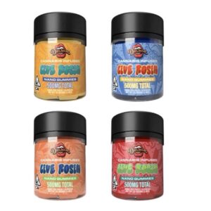 DVR CANNABIS INFUSED LIVE ROSIN NANO GUMMIES 500MG